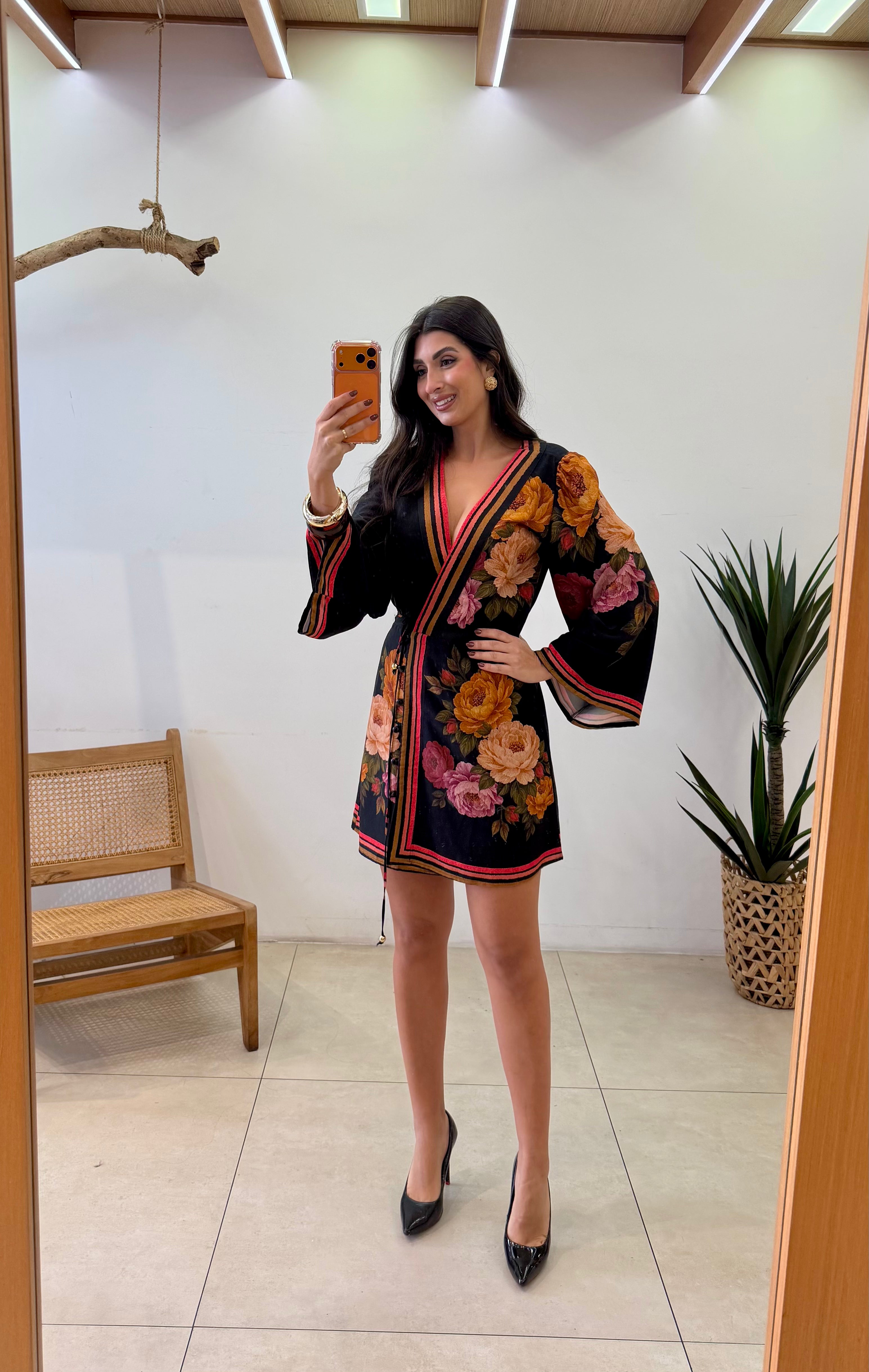Victoria Floral Mini Dress