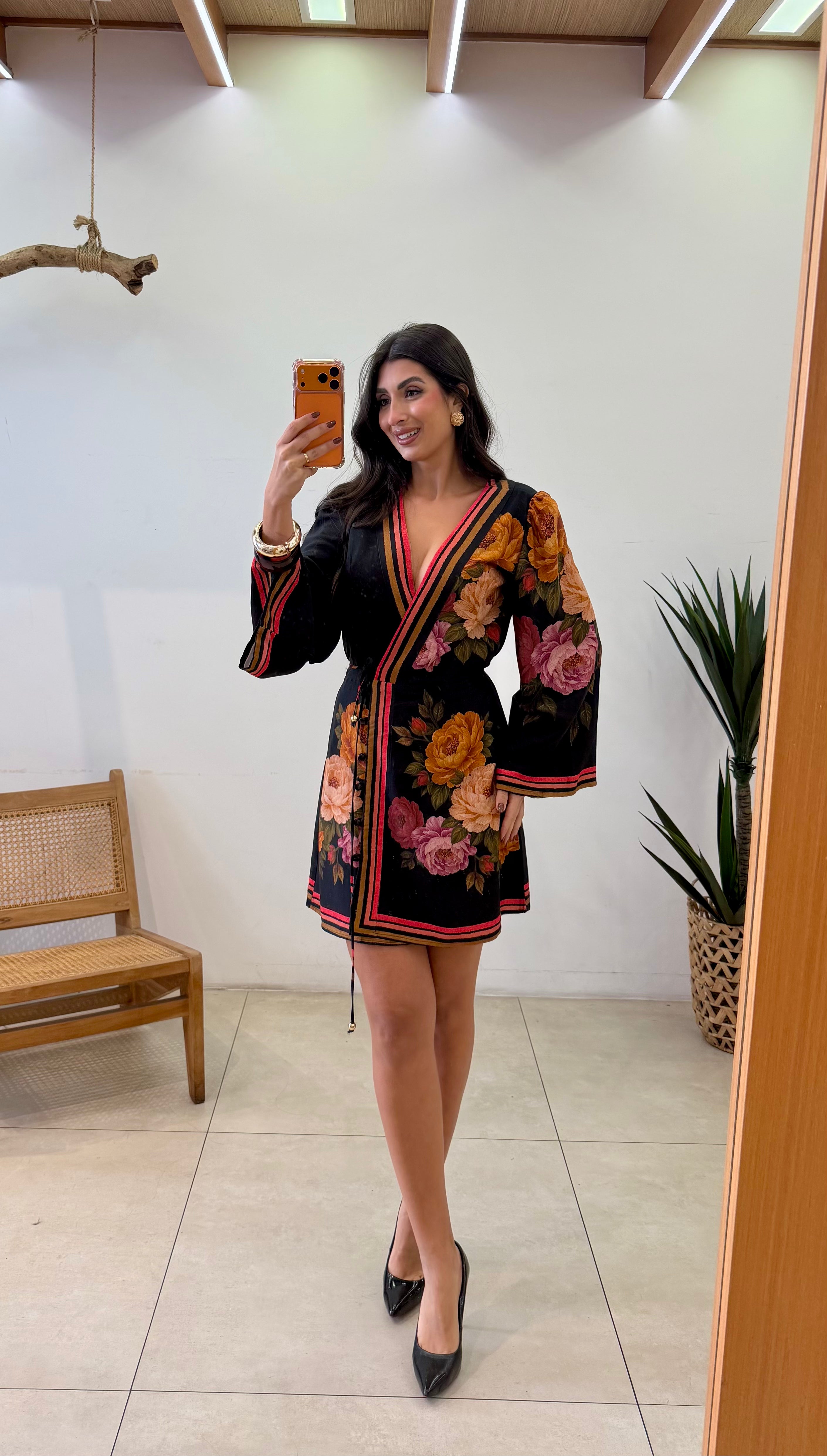 Victoria Floral Mini Dress