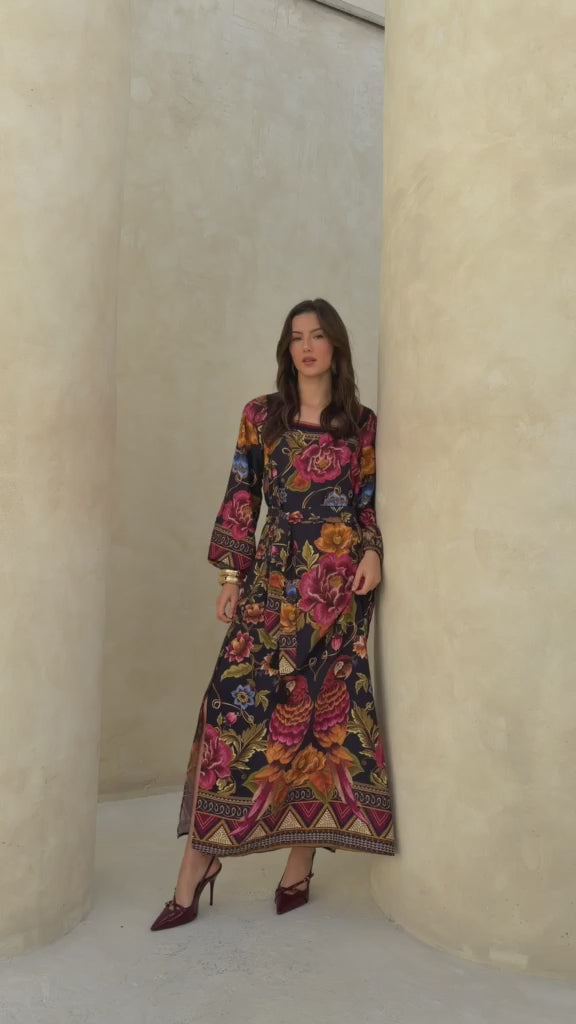 Saudade Floral Maxi Dress