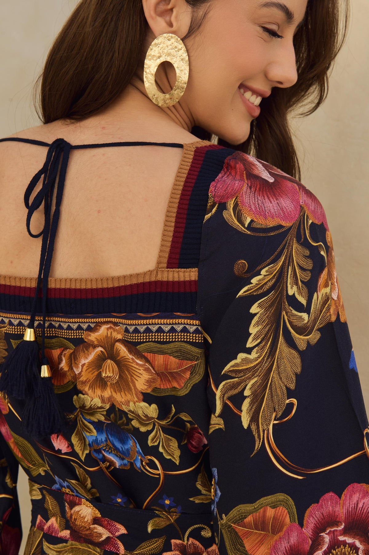 Saudade Floral Maxi Dress