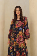 Saudade Floral Maxi Dress