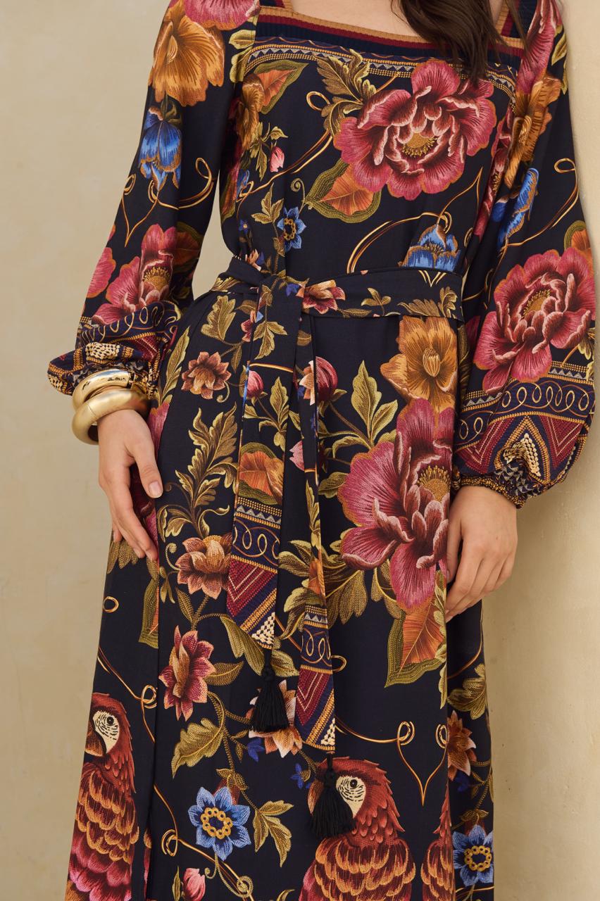 Saudade Floral Maxi Dress