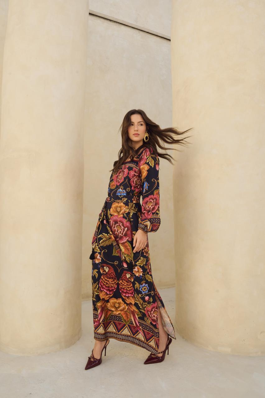 Saudade Floral Maxi Dress