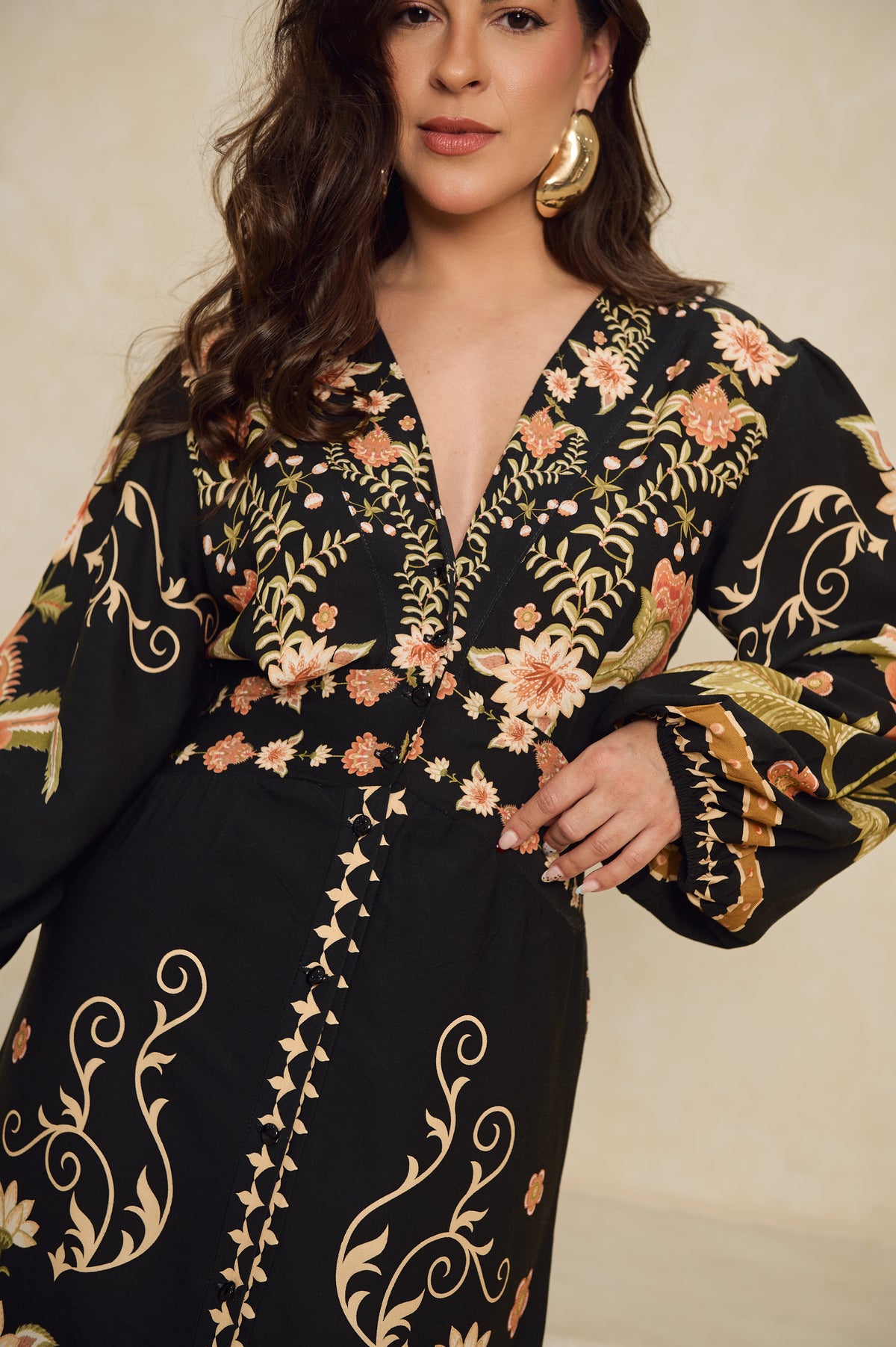 Jardim Carioca Maxi Dress