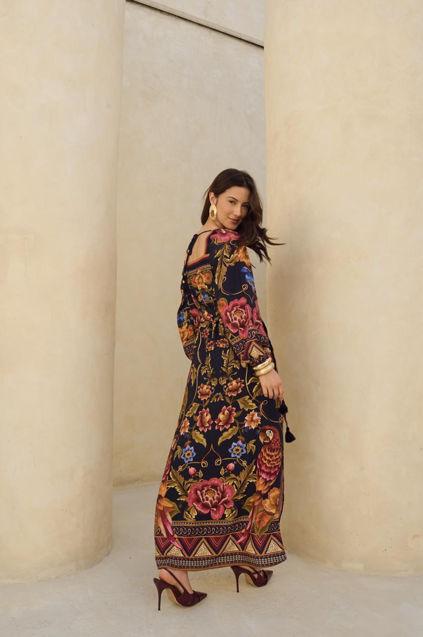Saudade Floral Maxi Dress
