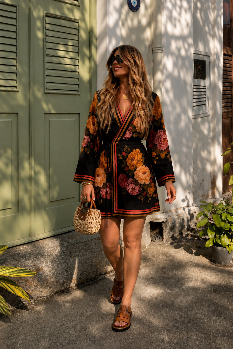 Victoria Floral Mini Dress